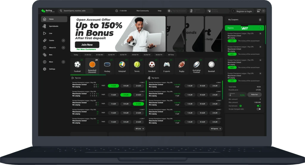 The Dew design - desktop view