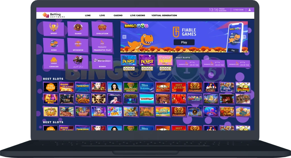 Happy ticket design - desktop view