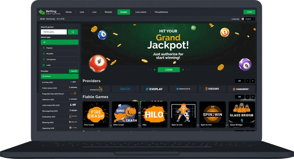 All win design - desktop view