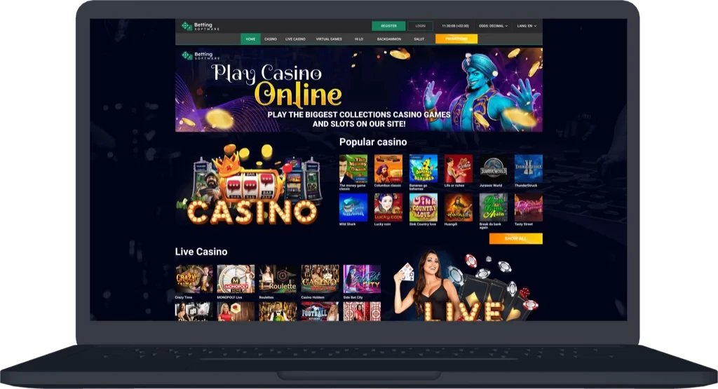 Golden lamp design - desktop view